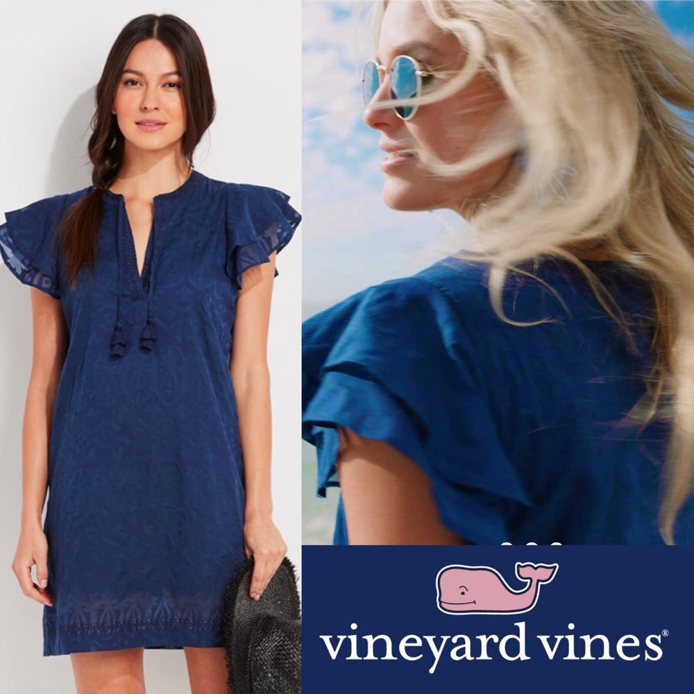 Vineyard Vines Burnout Tunic Dress
